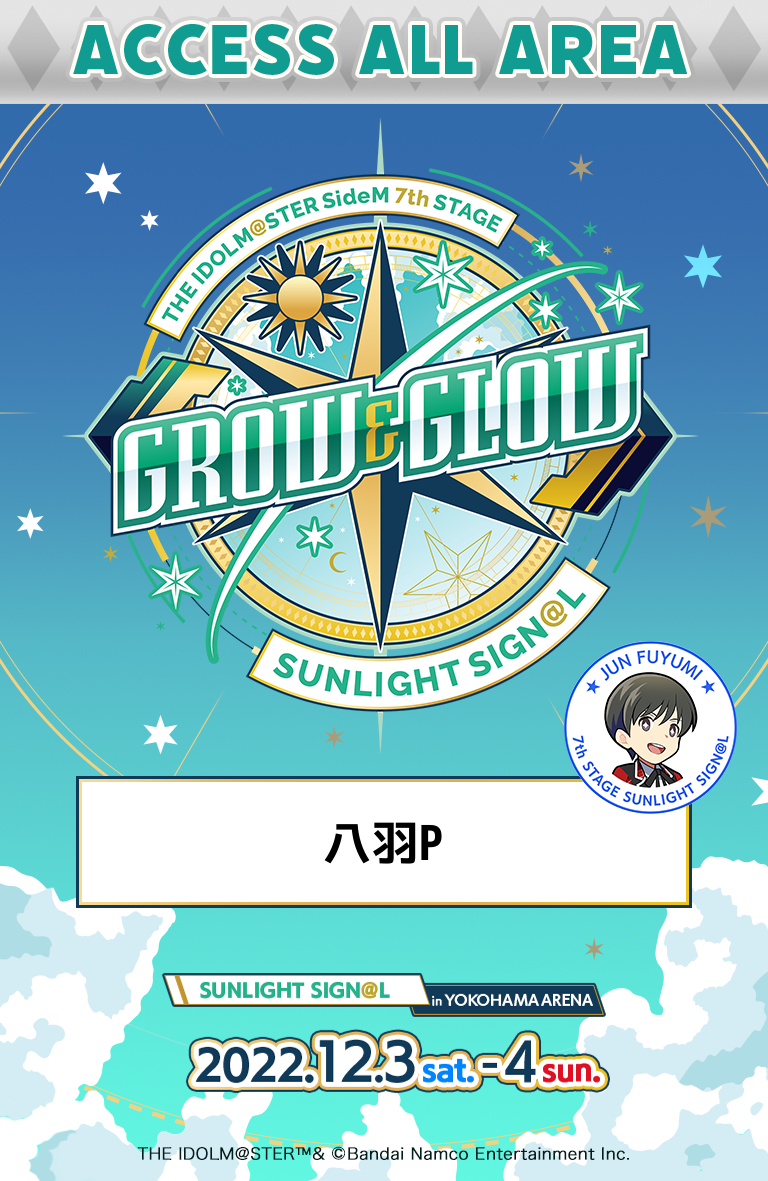 THE IDOLMSTER SideM 7th STAGE ~GROW & GLOW~ SUNLIGHT SIGNL THE IDOLM